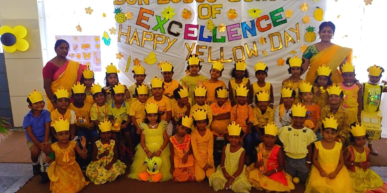 Yellow day celebration by KG (2)